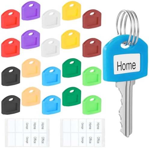 Amazon.com: Nogeqi 20 Pcs Colored Key Covers 1