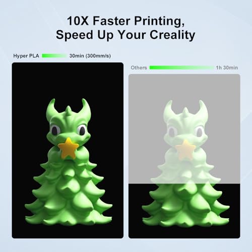 Image of Creality RFID Hyper PLA Filament 1.75mm, Red Green