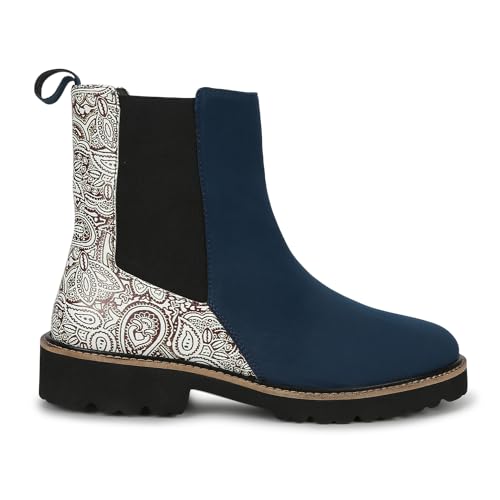 YOHO Women Printed Boots Stylish Comfortable Lightweight Deal
