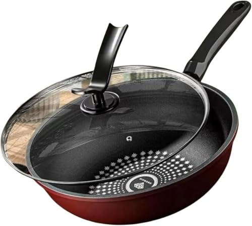 IWEJ ���ؓ� �t���C�p�� ���T�C�Y�I�� �[�^ �W�t�� �ł��t���ɂ��� �I�[���M���Ή� �y�� �������ȒP �ƒ�p �u�ߗ������ (32cm,��̂ӂ��t��)