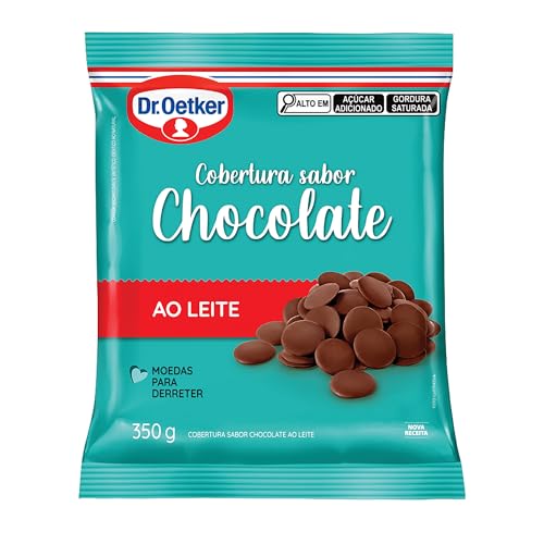 Cobertura de Chocolate Ao Leite Moeda Dr.Oetker 350g