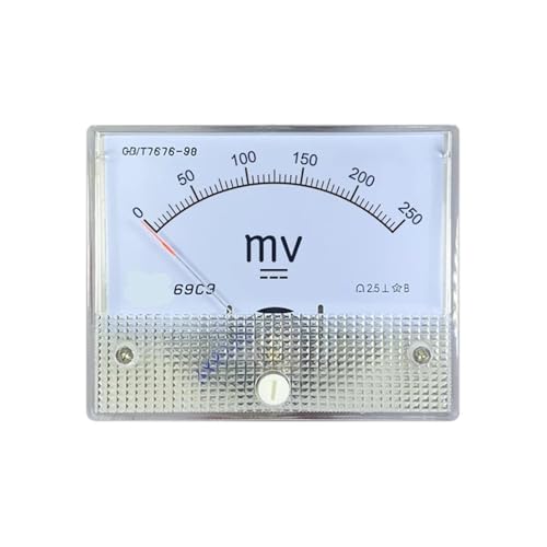 Voltmètre à aiguille résoud l'instabilité de mesure en 200mV CC