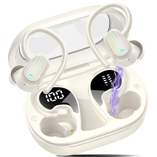 Wireless Earbuds, Headphones Sport Bluetooth 5.4, Over...