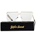 JOJO'S SECRET Oversized Square Sunglasses Metal Frame Flat Top Sunglasses JS009 (Gold/Clear Lens, 2.48)