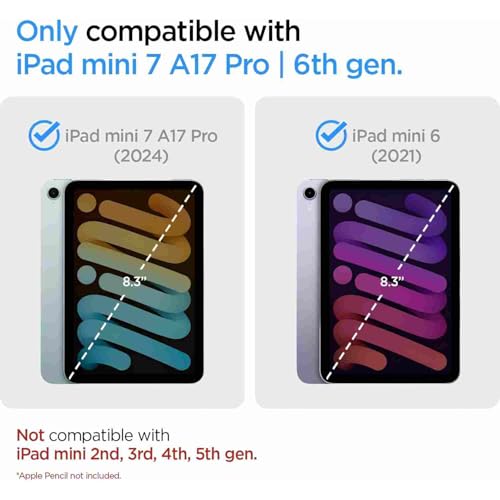 Coque iPad Mini 7 pour ne plus perdre son stylet grâce au rangement et support intégré - 2