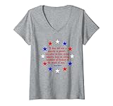 Womens SAM ADAMS QUOTE V-Neck T-Shirt