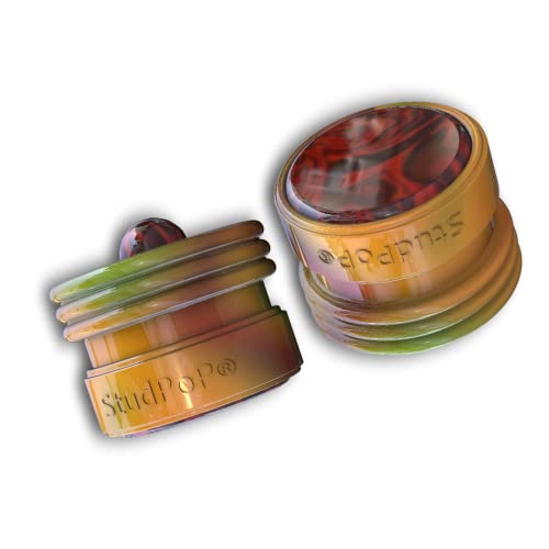 Studpop Original Magnetic Stud Finder.swirl.find Metal Fasteners Holding The Wall Board To The Studs.unique 1" Diam Moving Magnet Gives An Audible Click And A Visual Movement When Fastener Is Found. #TOP2