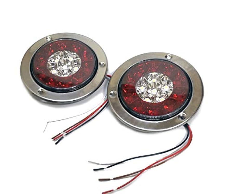 Amazon | トラック用 LED テールランプ 丸テール 丸型 DIY 自作