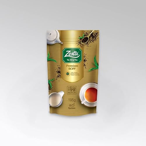 Bopf - 100% Organic Loose Leaf Tea - 195g/6.9oz Fresh From Sri Lanka