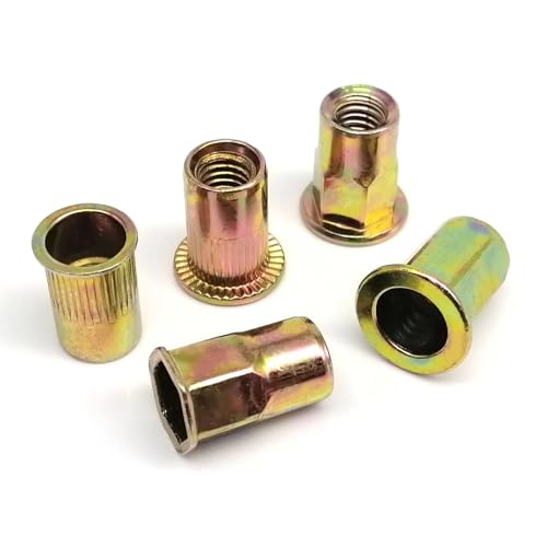 Écrou à sertir M5 pour tôle métallique, insert de fixation pour carrosserie et châssis
