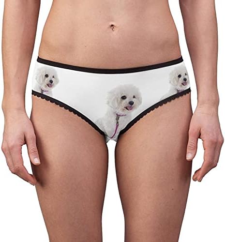 Bichon Frise Panties, Bichon Frise Underwear, Briefs, Cotton Briefs, Funny Underwear, Panties For Women