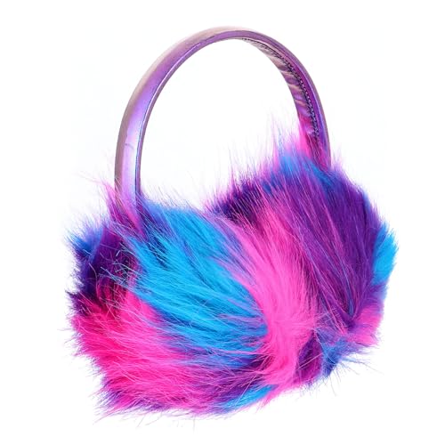 BESPORTBLE 1Pc Adorable Purple Ear Muffs for Winter Comfortable and Protective Ear Cap Warm Fleece Headgear for Cold Weather Stylish Ear Warmers for Adults