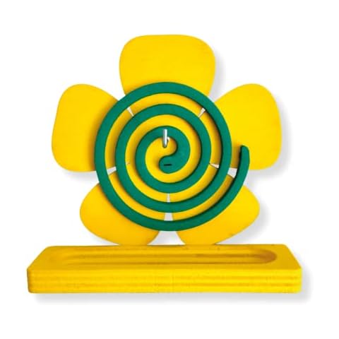 Zampironi Mosquito Holder Outdoor Yellow, Garden Furniture 100% Made in Italy, Great Garden Furniture Design Great Gift Idea Cover