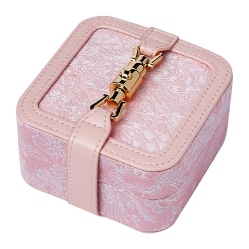 Boîte de rangement chic en polyuréthane robuste avec relief élégant
