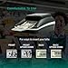 KHIPPUS K630B Portable Counterfeit Bill Detector for USD, 5 Detection Features (UV, IR, MG, IR, Paper Quality & Size), Includes Rechargable Battery