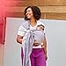 LÍLLÉbaby Ring Sling Baby Wrap Carrier for Infants & Toddlers (8-30lbs), Made for Versatile Babywearing, Support Wrap for Mother's, Adjustable & Sturdy, Lightweight & Comfortable (Nimbus Clouds)