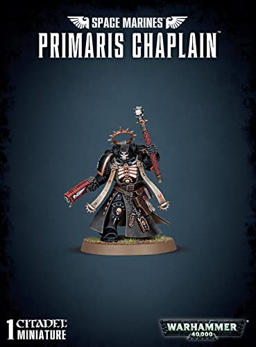 Space Marine Primaris Chaplain Warhammer 40k figurine miniature de jeu