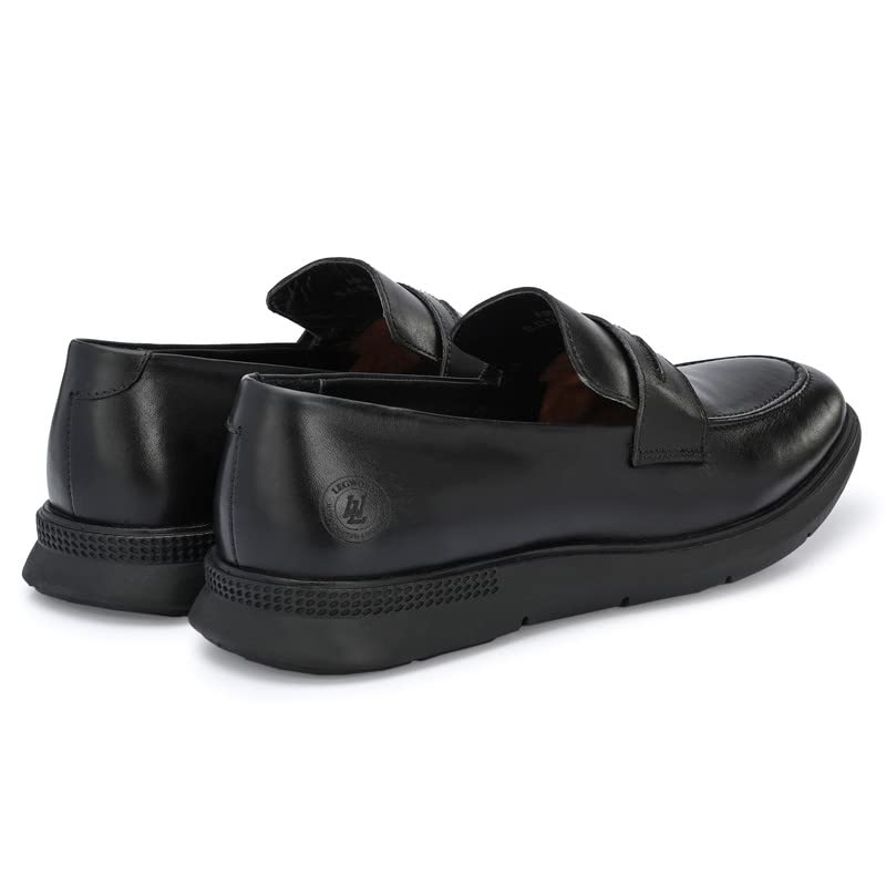 Image of Legwork Men's Leather Loafer Shoes for Men and Boys