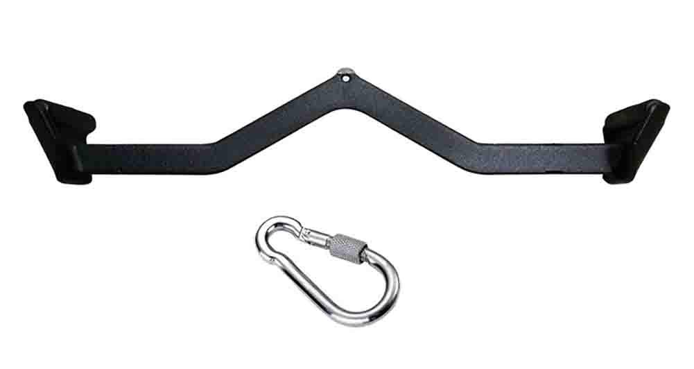 Tricep Press Down Cable Attachment,Press Down Bar LAT Pull Down Bar,Exercise Machine Parts & Accesso