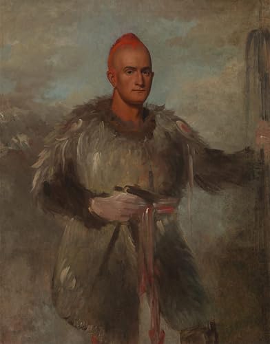 Tableau Toile Theodore Burr Catlin par George Catlin Affiche d'Art Murale 60x90cm