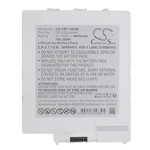 Batería de repuesto FZ-G1N con 106.56Wh de larga duración