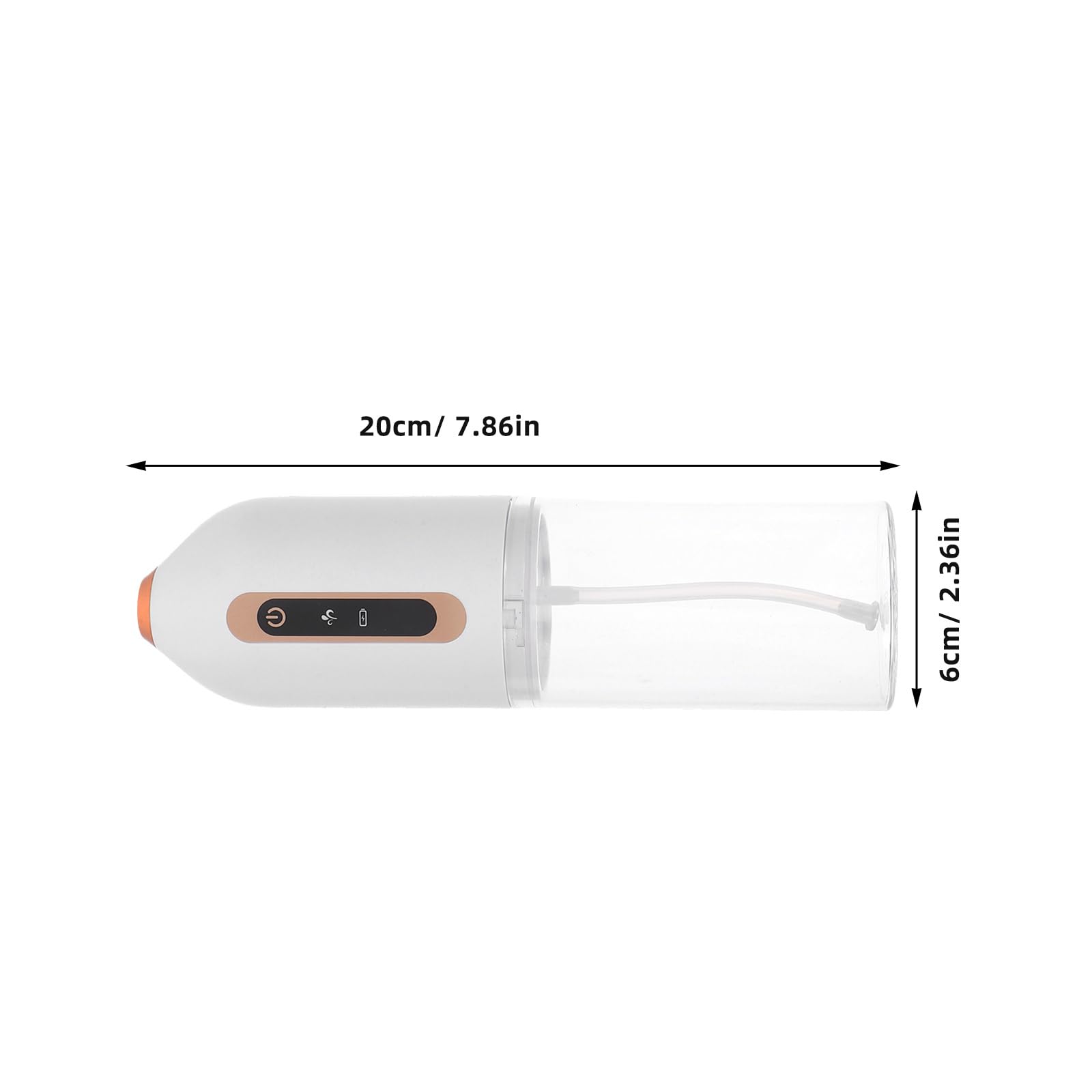 Mini Irrigador Bucal Portátil Recargable Resistente al Agua Hilo Dental de Agua Eléctrico para Limpieza Dental para Viajes Casa Oficina