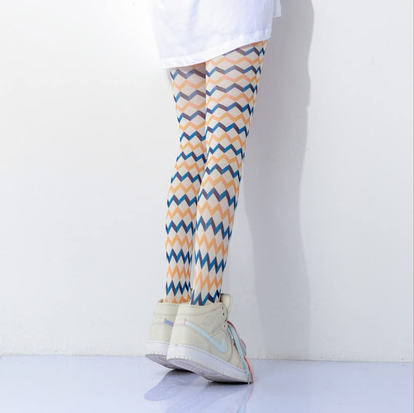 Image of Sahabowi Women Tights, Sheer High Waist Pantyhose, Vintage Control Top Stockings, Siwa 4