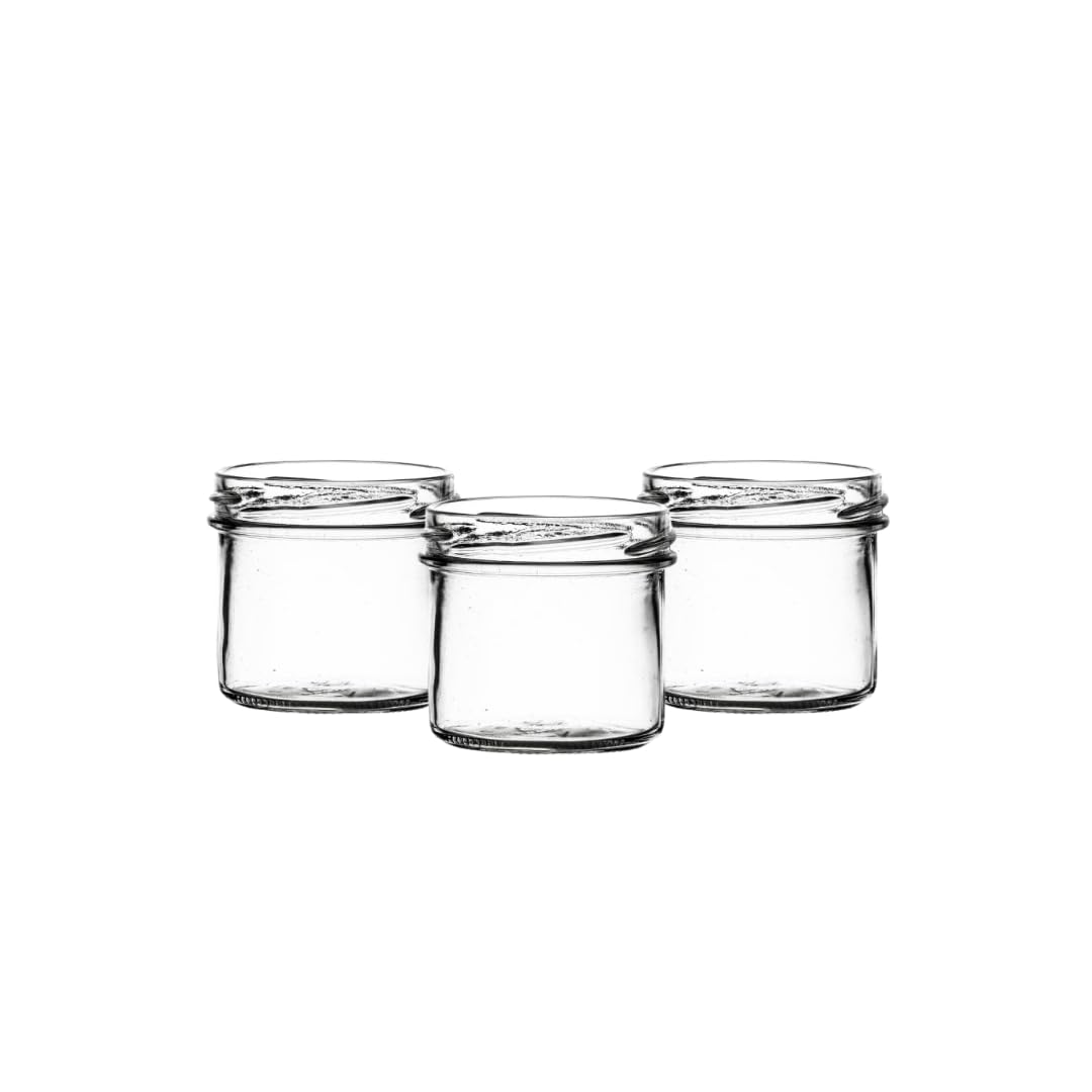 Jars And Bottles Gold Bonta Jar 125Ml With Lid (24)