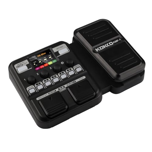 Pédale multi-effets Kokko KMF-1 avec 18 modèles d'ampli pour sculpter votre son