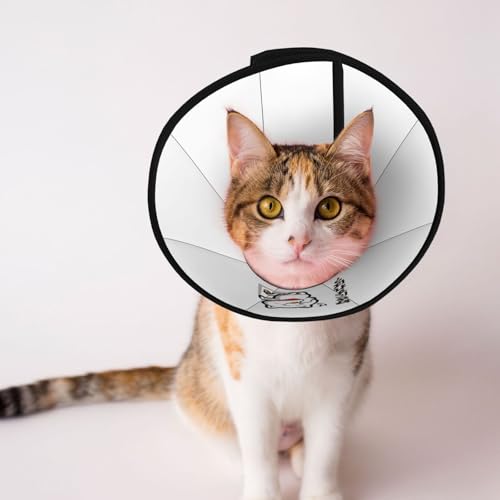 ねこうよ ペット エリザベスカラー 保護首輪 ペット用品 ベルクロ付き サイズ調整可能 軽量 通気性 柔らかく 快適 手術後ケア 傷口保護 舐め 噛み 引っ掻き防止 犬用 猫用 保護サークル S-L