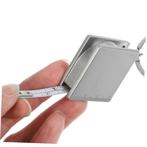 Mini cinta métrica retráctil de 1m con llavero miniatura 4