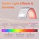 Bestqool LED-Lichttherapie – 6 Farben mit Nahinfrarot-Licht LED, SPA Salon Gerät