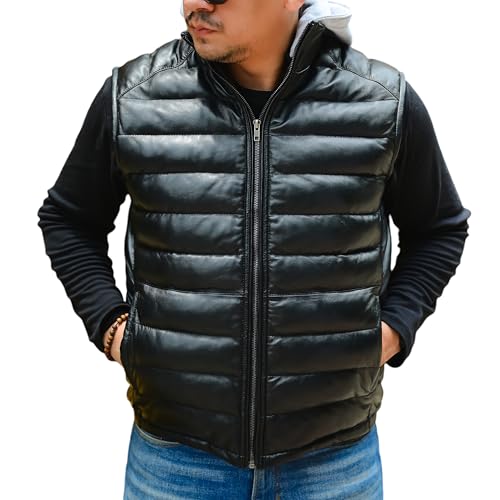ジャケット・アウター FREEDOM all genuine leather down vest bridger-leather-down-vest-