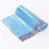 KSFBHC Drawstring Müll Taschen Tragbare Müllhaushalt Einwegküche Acoccessories Plastiktasche Müllsäcke Kordelzuggriffe (Color : Blue)