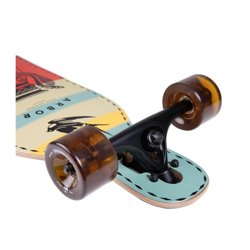 AROBR ロングボード ウッドデッキ マルチカラー Amazon.com: Arbor: Longboards