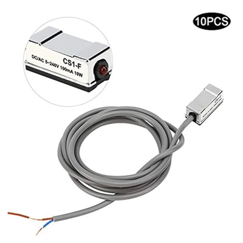Interruptor sensor magnético N65R cilíndrico duradero con pack de 10 componentes estables 6