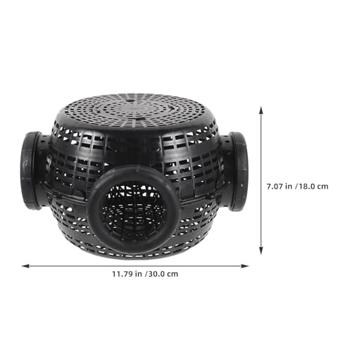 Piège de pêche portable pour crabes et homards avec cage robuste à appât intégré - 4