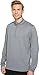 adidas Golf Men's Adi 3-Stripes Classic 1/4 Zip Jacket, Vista Grey, Small