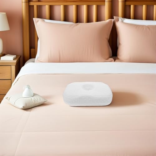 Almohada ergonómica de espuma viscoelástica para el cuidado del lóbulo 6