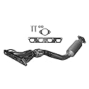 BESTPRICE Katalysator inkl. Anbaumaterial Kompatibel mit MINI MINI (R50, R53), MINI Cabriolet (R52)