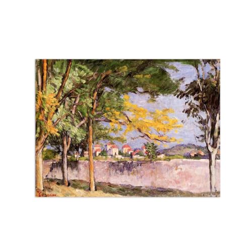 Célèbre tableau sur toile La route reproduction artistique haut de gamme 40x50