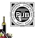 Tavern pub stickers muraux hommes grotte partie bar boutique signe compteur fenêtre vitrine porte décoration vinyle stickers cadeaux pour men42x42cm
