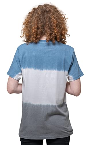 Ramones - Camiseta Hey Ho Retro de Algodón para Adultos Unisex (M) (Azul)