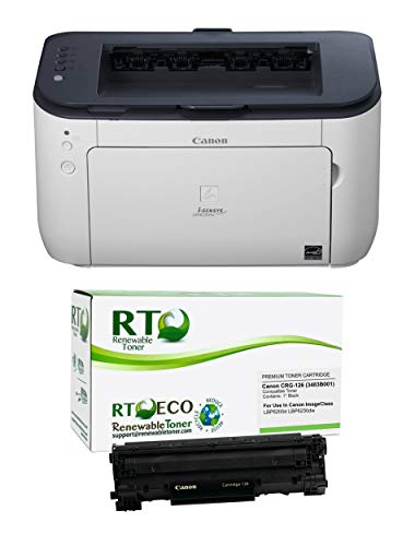 Renewable Toner LBP6230dw Check Printer Bundle with Compatible 126 CRG-126 3483B001 MICR Toner