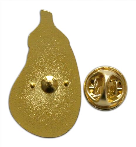 Image of Novel Merk Vegetable - Eggplant, Tomato, & Other Lapel Pin, Hat Pin & Tie Tack Set - Clutch Back