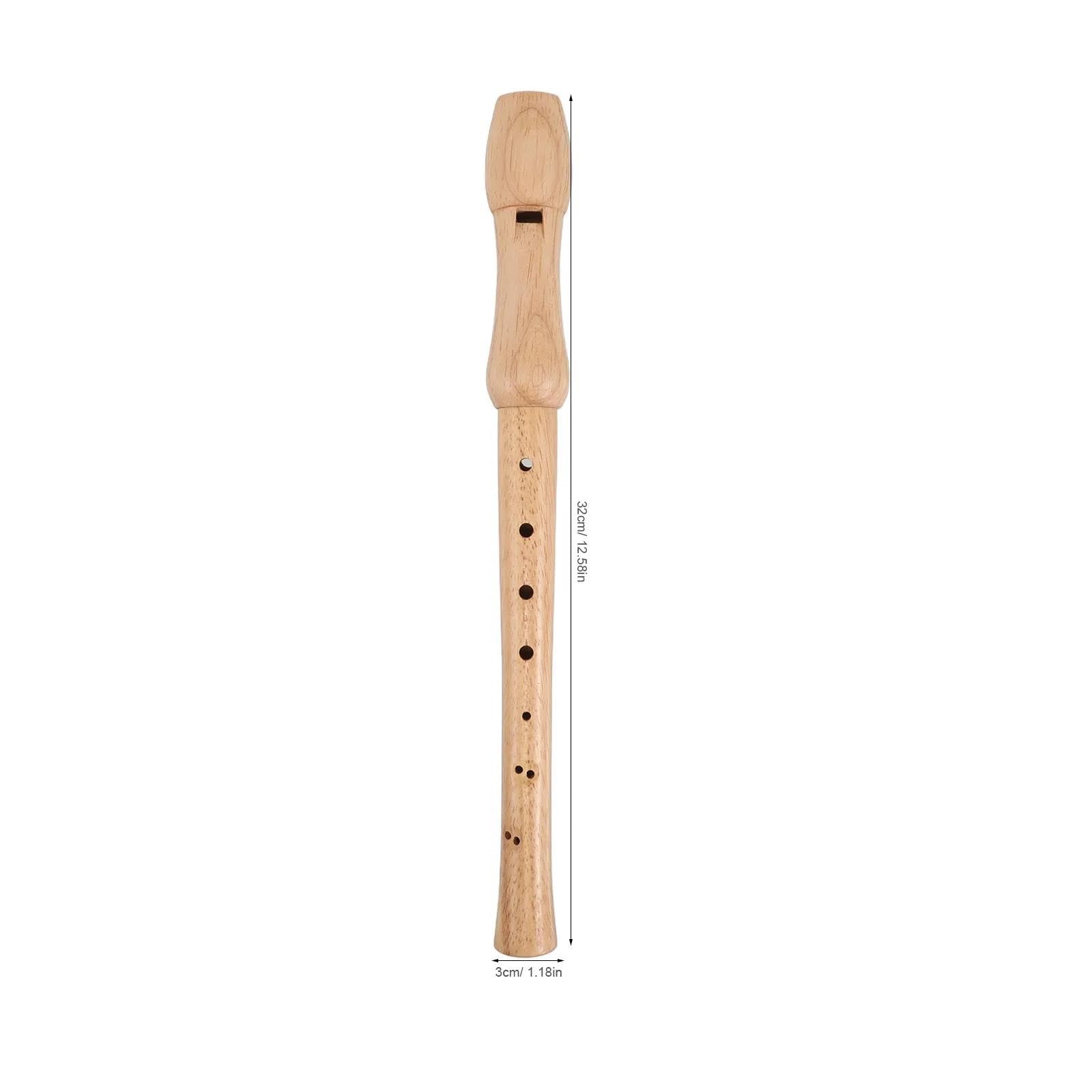 Flauto Dolce Professionale Flauto Dolce Soprano In Legno A 8 Fori Strumento A Fiato Leggero E Portatile Per Principianti