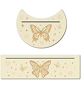 Support De Bougeoir En Bois Gorgecraft - Forme Lune - Déco ésotérique / Autel