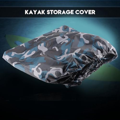 Capa de Armazenamento de Caiaque à Prova D'água Proteção Solar UV Capa contra Poeira para Canoa de