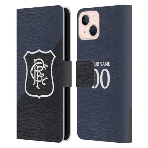 Housse iPhone 13 Rangers FC, étui cuir personnalisé et protection portefeuille troisième kit