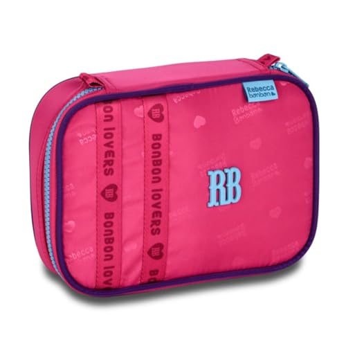 Estojo Box Rebeca Bonbon Urban Mix Organizador Espaçoso (Rosa)